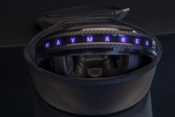 The Haymaker Headphone inside Case